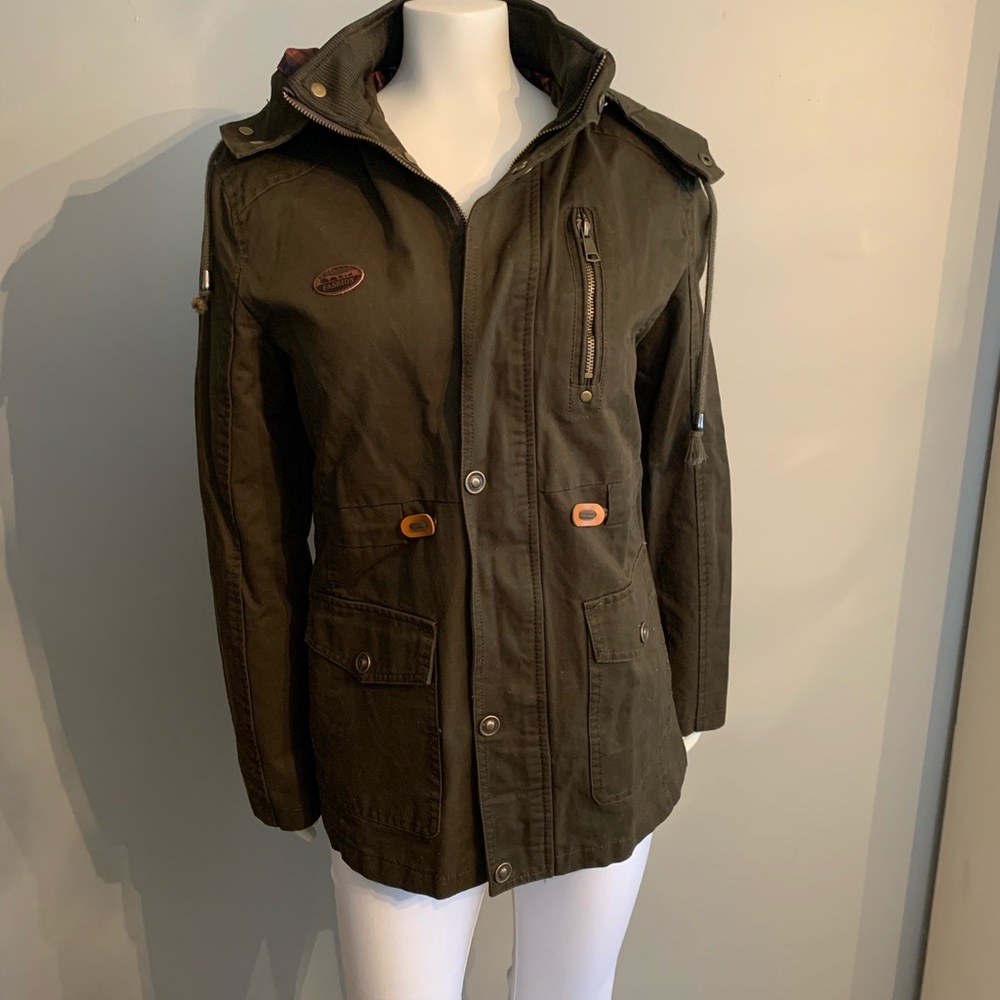 Army green jacket